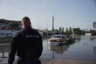 Інтенсивність підтоплень на Херсонщині зменшується / Фото: ДСНС Херсонська ОВА повідомила ситуацію внаслідок підриву ГЕС: вода ще буде прибувати