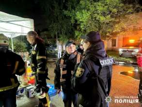 Атака Одещини 23 квітня/Фото: МВС Атака Одещини 23 квітня/Фото: МВС