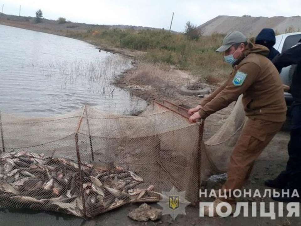npu.gov.ua Зловив риби на 2 мільйони. Співробітники поліції Донецької області виявили браконьєра
