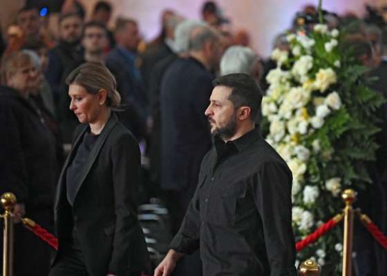 Проходить церемонія прощання з Леонідом Кравчуком/Фото: Getty Images Кравчук