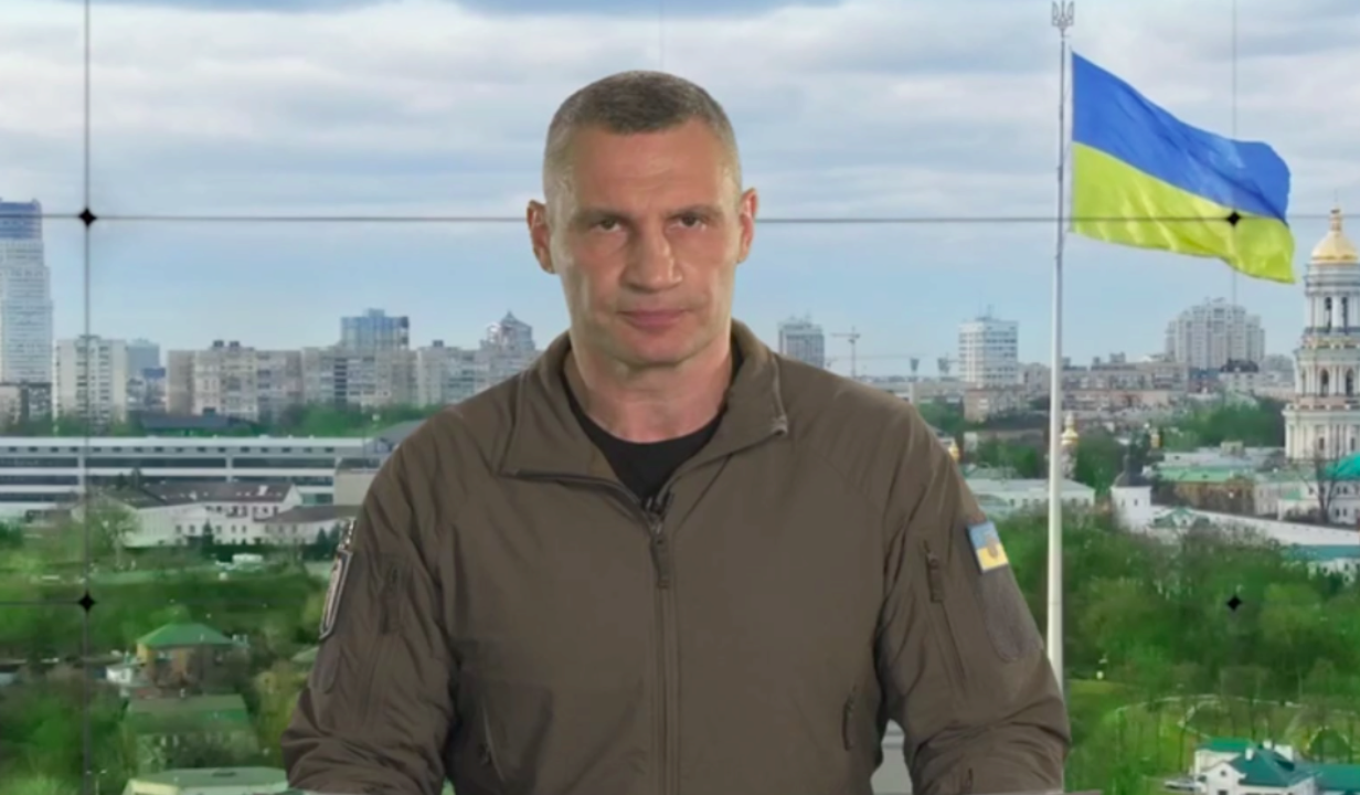 Кличко записав звернення до народу і попередив про дискредитацію / Фото: Скриншот Кличко записав звернення до народу і попередив про дискредитацію / Фото: Скриншот