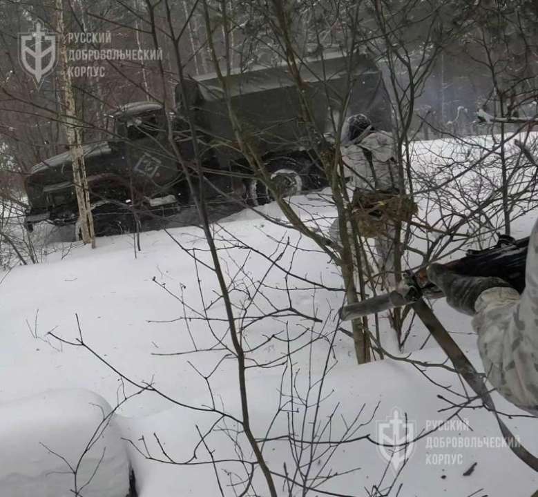 Бійці РДК атакували "Урал" окупантів у Брянській області/Фото: russvolcorps Бійці РДК повідомили про успішну операцію у Брянській області рф