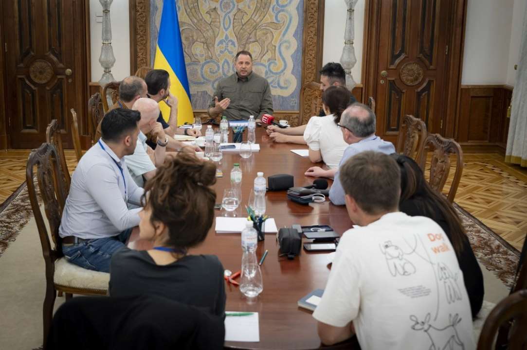 Ермак: Мы боремся за международно признанные границы и нашу свободу/Фото: president.gov.ua Ермак: Мы боремся за международно признанные границы и нашу свободу