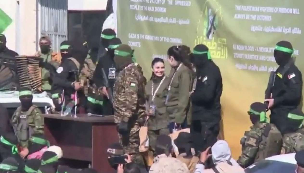 Передача пленных/Фото: timesofisrael Передача пленных