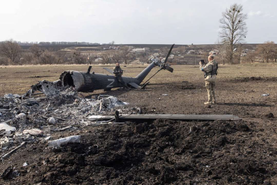 рф значительно уменьшила количество боевых вылетов самолетов/Фото: Getty Images