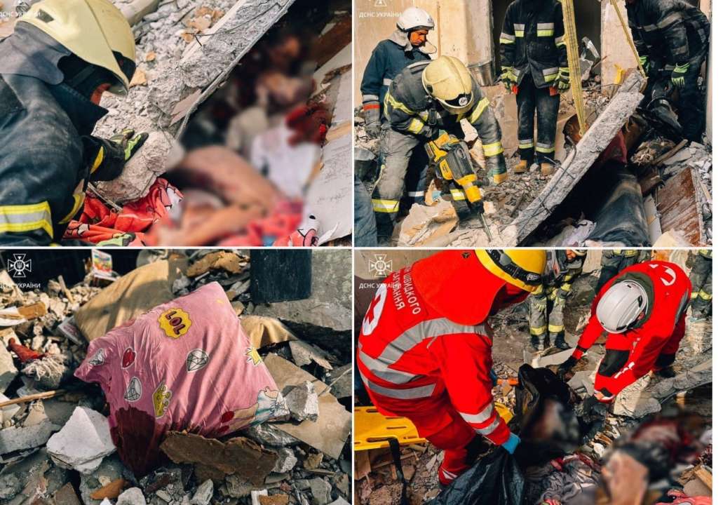 ДСНС знайшли тіло ще однієї дитини під завалами в Одесі. Фото: ДСНС злата одеса дснс