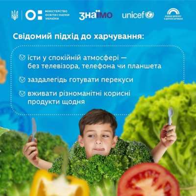 чеклист здорового питания для детей от Зеленской Школьники вернутся с осенних каникул: чеклист здорового питания для детей от Зеленской