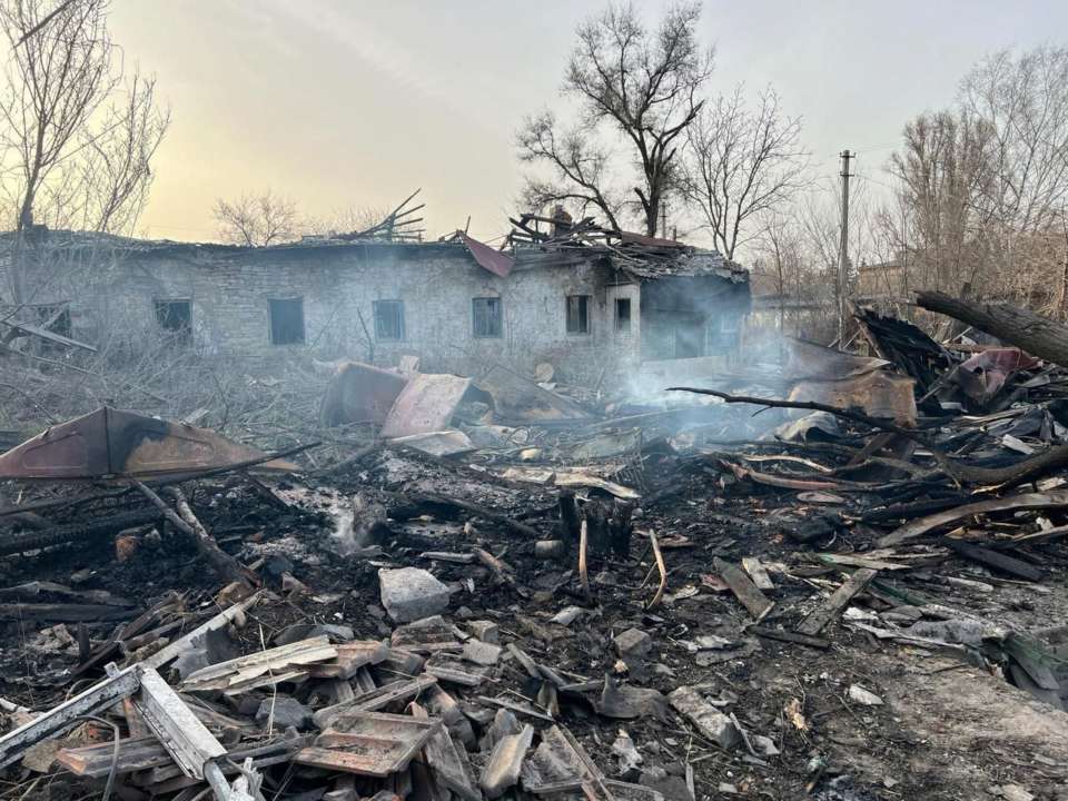 За добу росіяни 11 разів обстріляли населені пункти Донецької області Сили ППО знищили 9 "шахедів": наслідки ворожих атак на 02.04.2024