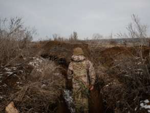 У парламенті так званої "ЛНР" закликали Україну відвести війська з Луганської області/Фото: Gaelle Girbes/Getty Images Так звана "ЛНР" претендує на усю територію Луганської області