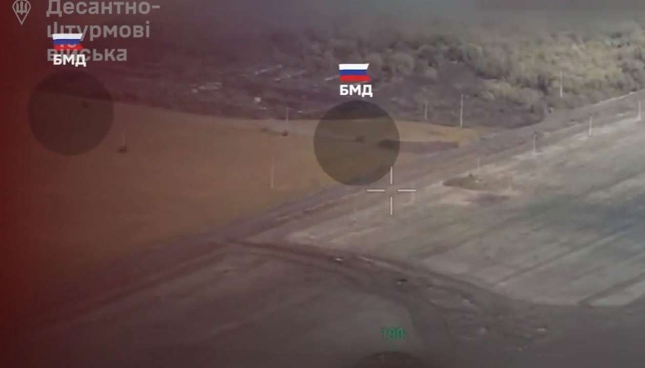 Десантники уничтожили подразделение россиян на курщине. Скриншот видео десантники курская область