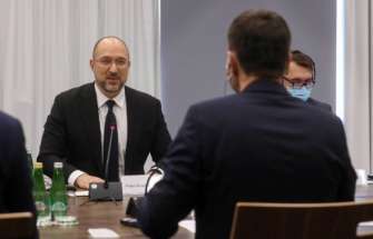 Денис Шмигаль виступає за збільшення кількості солдатів НАТО в Україні/Фото: facebook/dshmyhal Шмигаль закликає НАТО до збільшення кількості військових сил в Україні