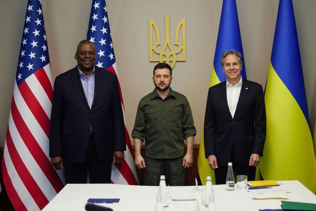 Президент України Володимир Зеленський зустрівся із високопосадовцями США