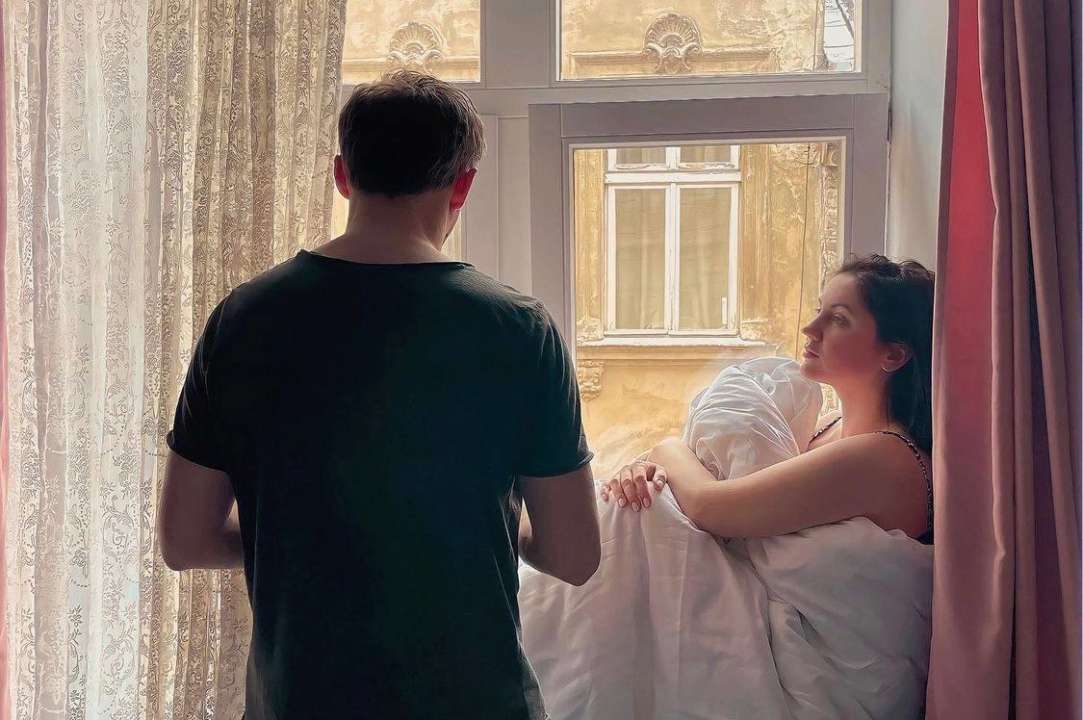 Оля Цибульска вперше показала свого чоловіка/Фото: instagram/cybulskaya Оля Цибульська показала свого чоловіка, якого приховувала понад 20 років