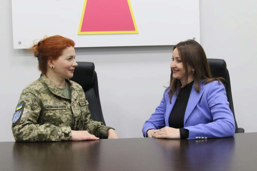 Начальницею капеланської служби Сухопутних військ призначили Ларису Полянську/Фото: Сухопутні війська ЗСУ Начальницею капеланської служби Сухопутних військ призначили Ларису Полянську/Фото: Сухопутні війська ЗСУ
