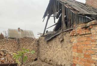 Російські окупанти атакували Нікополь та три громади. Фото: Сергій Лисак атака на нікополь