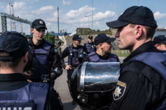 В Бердянске полицейские перешли на сторону оккупантов/Фото: Getty Images В Бердянске полицейские перешли на сторону оккупантов/Фото: Getty Images