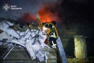 Атака Одещини 23 квітня/Фото: МВС Атака Одещини 23 квітня/Фото: МВС