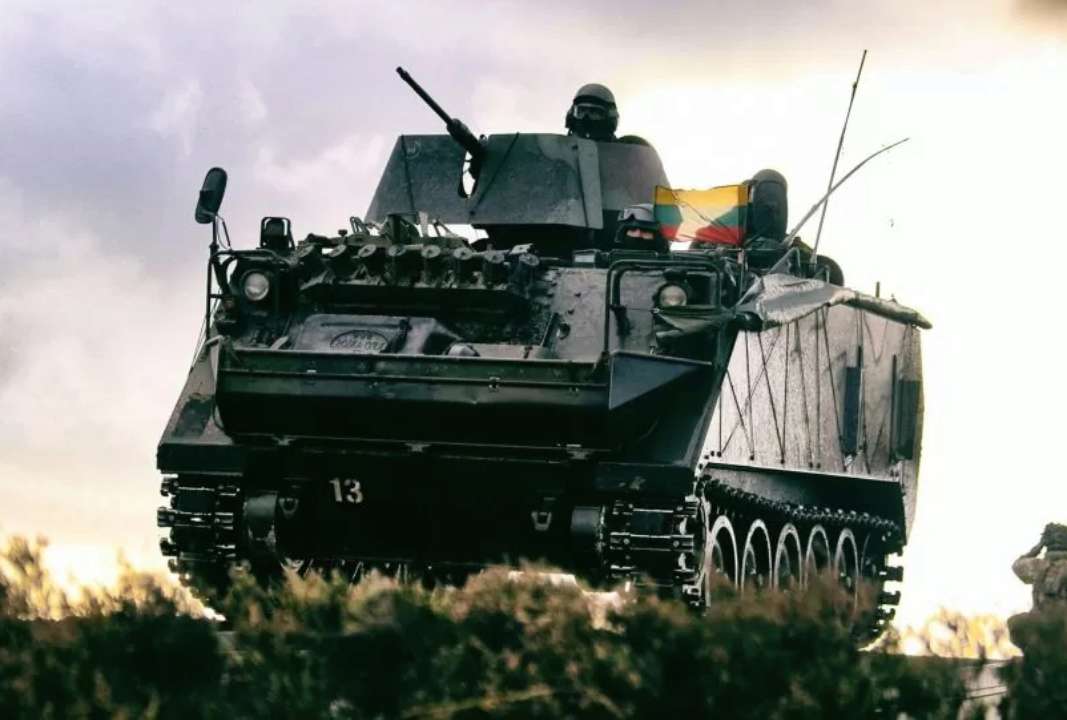 Україна отримає БТР від Литви / Фото: kam.lt Україна отримає БТР від Литви / Фото: kam.lt