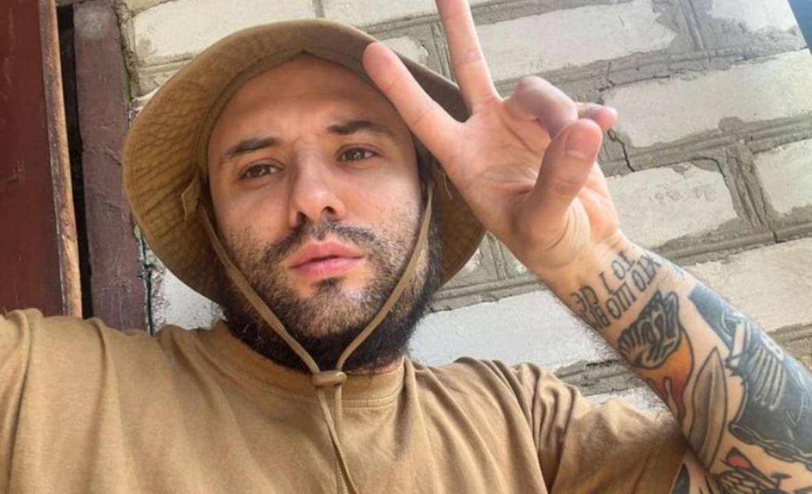 Виктор Розовый/Фото: Instagram viktor.rozoviy Виктор Розовый показал последствия трепанации черепа после ранения на фронте. Фото