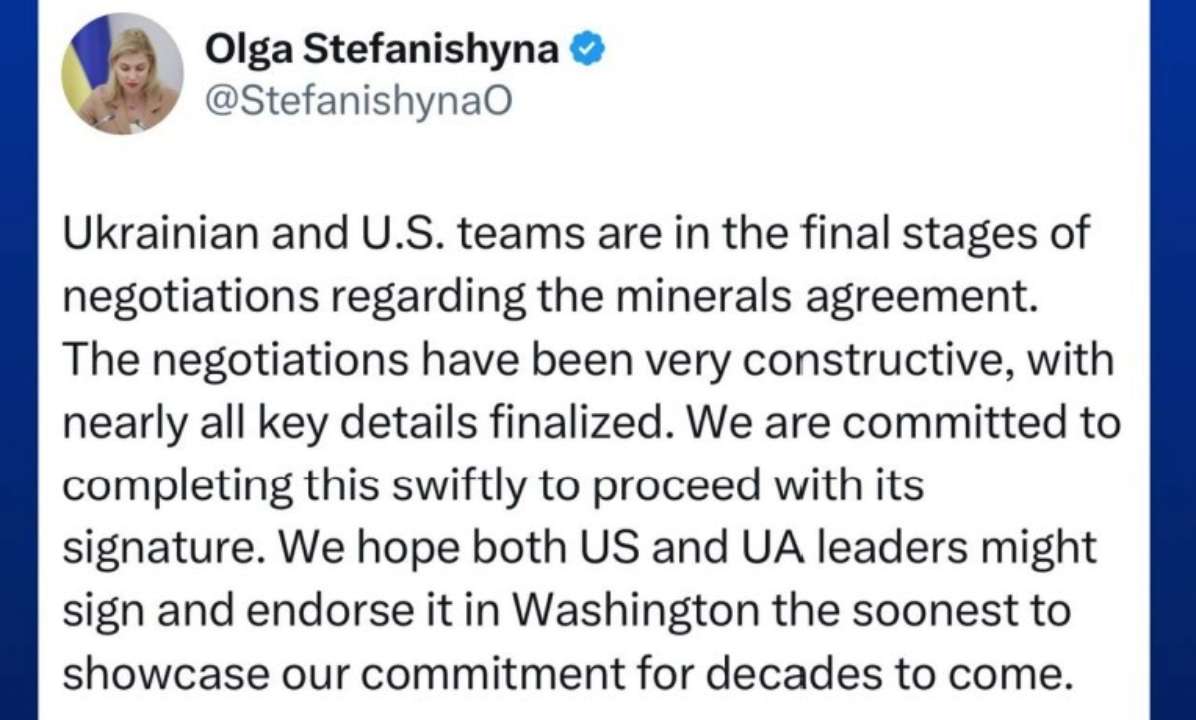Переговори щодо меморандуму з США щодо надр просуваються, Зеленський наполягає на наявності у ньому гарантій безпеки