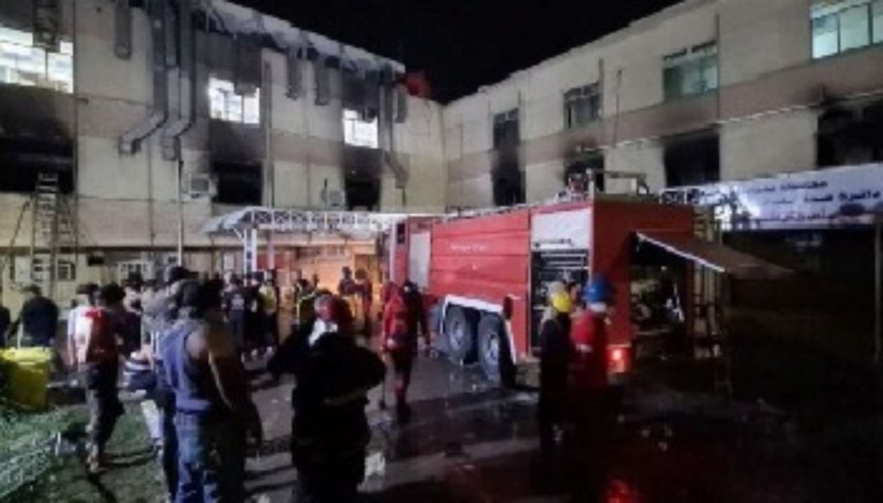У Багдаді сталася пожежа в лікарні: 82 людини загинули В іракській лікарні для хворих на COVID-19 сталася пожежа