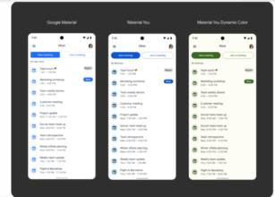 Фото: Google Material You: Google показала, как будут выглядеть фирменные приложения в новом дизайне