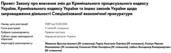 В Раде зарегистрировали законопроект о СЭП В Раде зарегистрировали Законопроект о Специализированной экономической прокуратуре (СЭП)