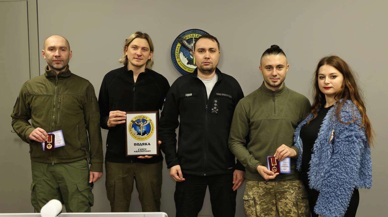 Кирило Буданов зустрівся з учасниками гурту "Антитіла" та подякував за підтримку розвідників
