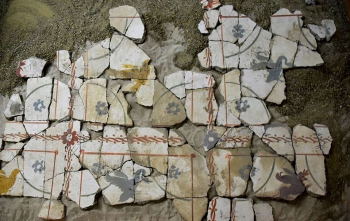 Фото: Тwitter/Автор: pompeii_sites Сбор фресок в Помпеях