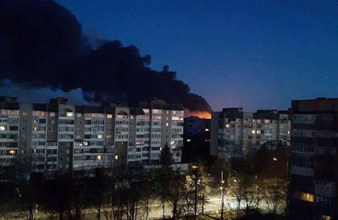 Подробиці вибухів у Луцьку/Фото: Служба безпеки України Система оповіщення не спрацювала: подробиці ракетного удару по аеродрому в Луцьку