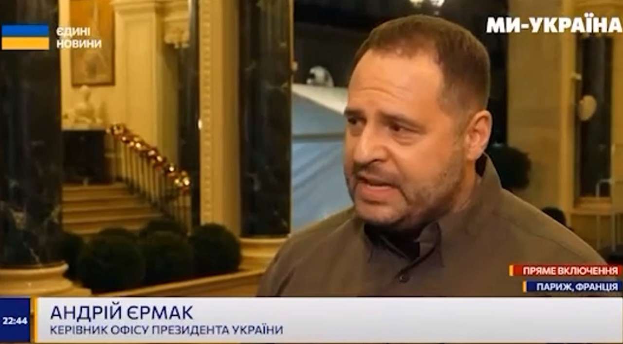 Андрей Ермак в эфире новостей Андрей Ермак в эфире новостей