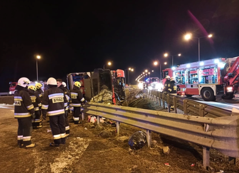 ДТП українського автобуса в Польщі