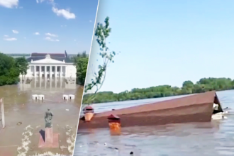 Ситуація в Херсонській області стала особливо критичною / Фото: Скриншот Ситуація в Херсонській області стала особливо критичною / Фото: Скриншот