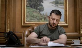 Владимир Зеленский провел телефонный разговор с премьер-министром Нидерландов/Фото: Офис президента Зеленский рассказал, когда "скифское золото" вернется в Крым