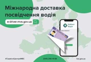 Доставка посвідчення водія за кордон Доставка посвідчення водія за кордон: МВС планує розширити послугу. Відео