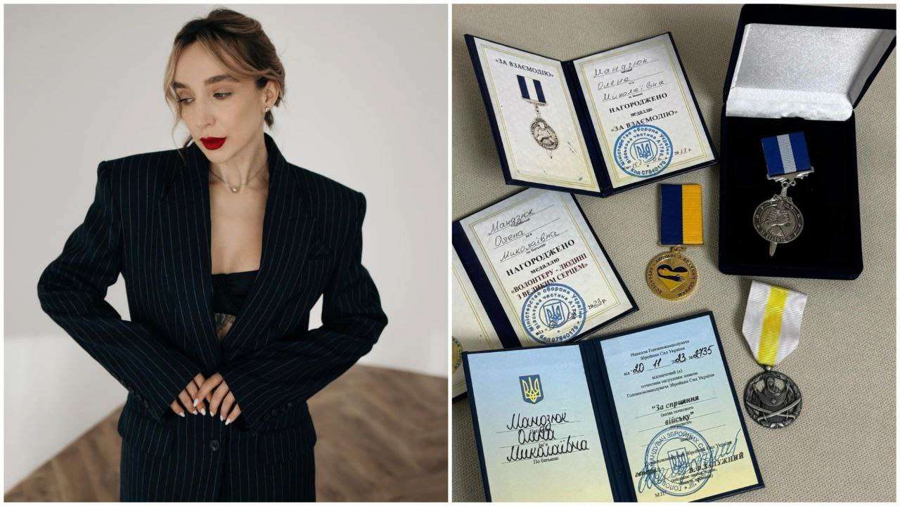 Известная блогерша показала медаль от Залужного / Коллаж: МЕТА Известная блогерша-миллионерша впервые показала медаль от Залужного