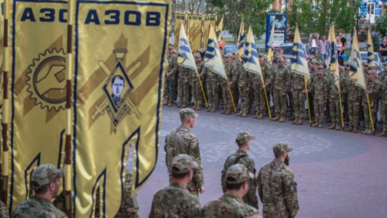 Полк Азов уничтожил русских оккупантов