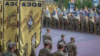 Стало відомо, що російських окупантів ліквідував полк "Азов". Фото: сайт "Азова" Полк Азов знищив російських окупантів