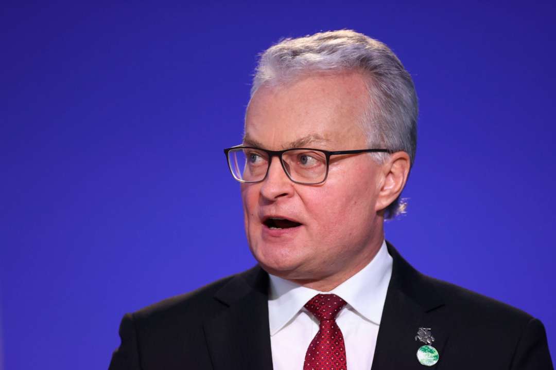 Президент Литви Гітанас Науседа