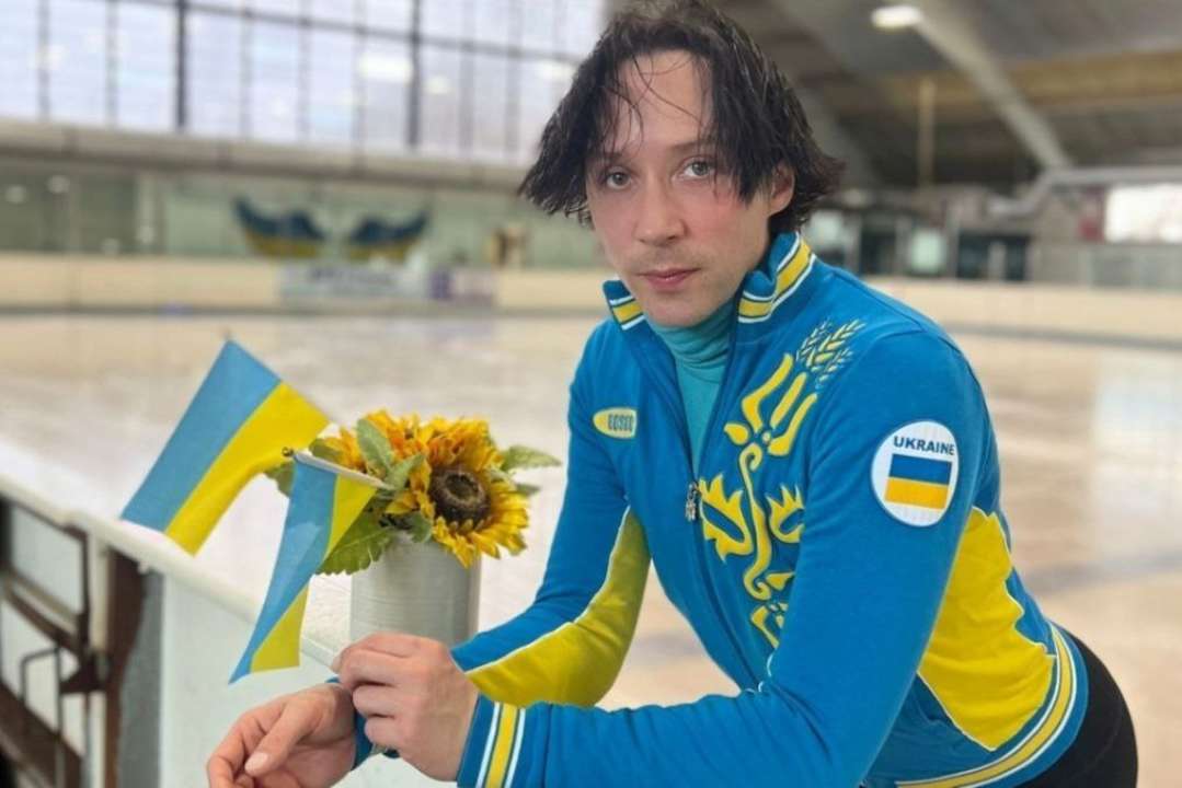 Легендарний фігурист з США підтримав Україну / Фото: Instagram/johnnygweir "Слава Україні": легендарний фігурист з США підтримав Україну у другу річницю повномасштабної війни