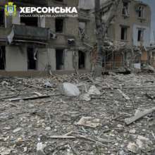 Фото: Херсонская городская администрация Оккупанты снова атаковали Херсон с применением авиации