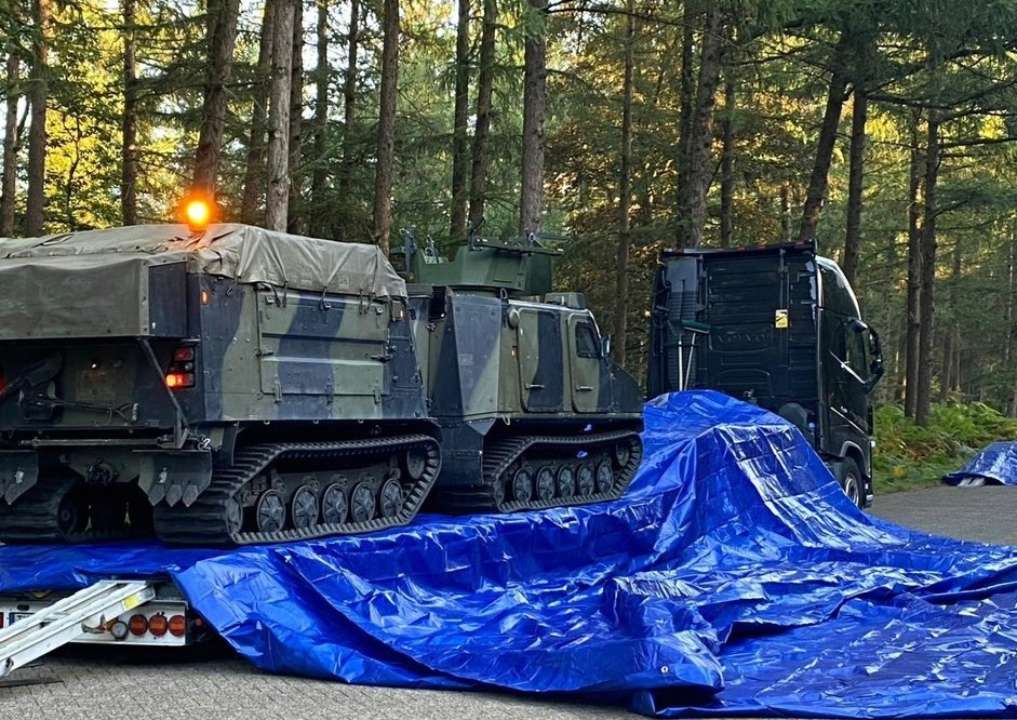 Нидерланды отправят вездеход Viking для Украины. Фото: Минобороны Нидерландов Viking Bandvagn S10