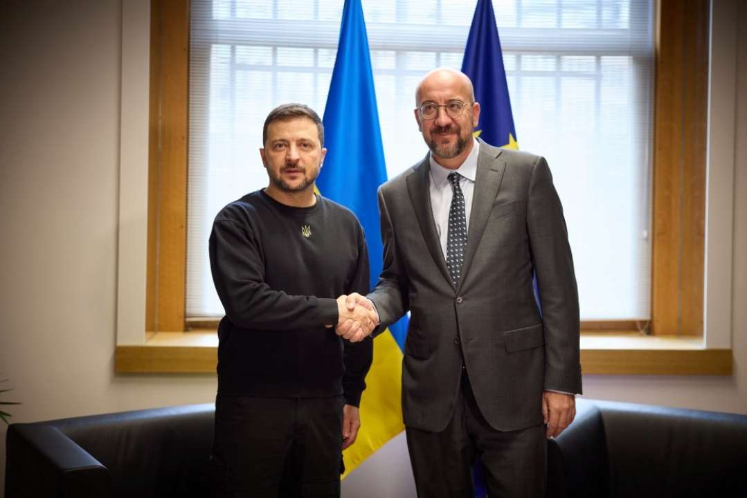 Решение по 35 млрд евро для Украины будет до конца октября/Фото: ОФИС президента Стало известно, когда Украина сможет получить 35 млрд евро из доходов от российских активов