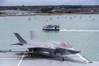 Винищувач F-35 впав у Середземне море/Фото: Getty Images F-35