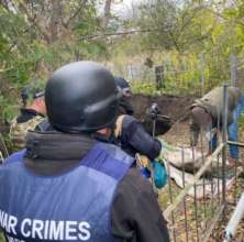 На Харківщині виявили тіла чоловіків зі слідами тортур/Фото: t.me/pgo_gov_ua На Харківщині виявили тіла чоловіків зі слідами тортур