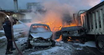 У Туреччині сталася ДТП за участі 12 авто. Фото: Twitter Zoom News Туреччина аварія