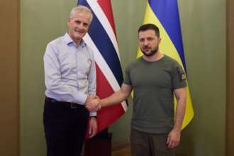 Зеленский встретился с премьер-министром Норвегии: о чем договаривались Зеленский встретился с премьер-министром Норвегии: о чем договаривались