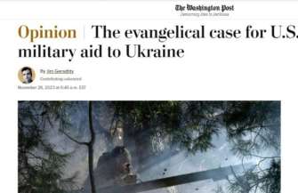 Колонка очень своевременна для Украины/Фото: washingtonpost.com "Украинские евангелисты страдают от российской агрессии": факты преступлений армии рф против церквей