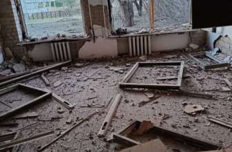 Разрушена в Херсонской области школа/Фото: Александр Прокудин Разрушена в Херсонской области школа/Фото: Александр Прокудин