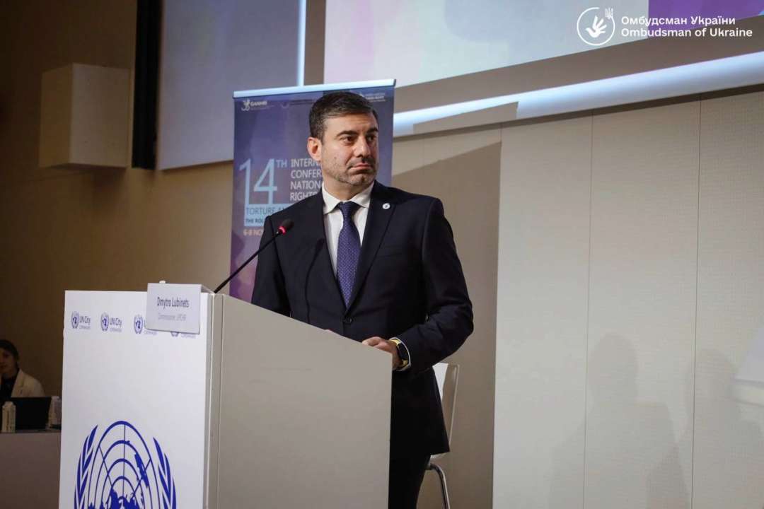Лубинец заявил, что оккупанты привлекают детей к псевдоминированию/Фото: Дмитрий Лубинец/Telegram Дмитрий Лубинец/